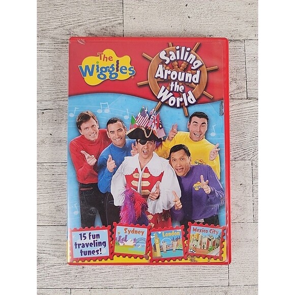 The Wiggles: Sailing Around the World by Paul Field, 15 Songs DVD Cartoon Movie - Picture 1 of 4